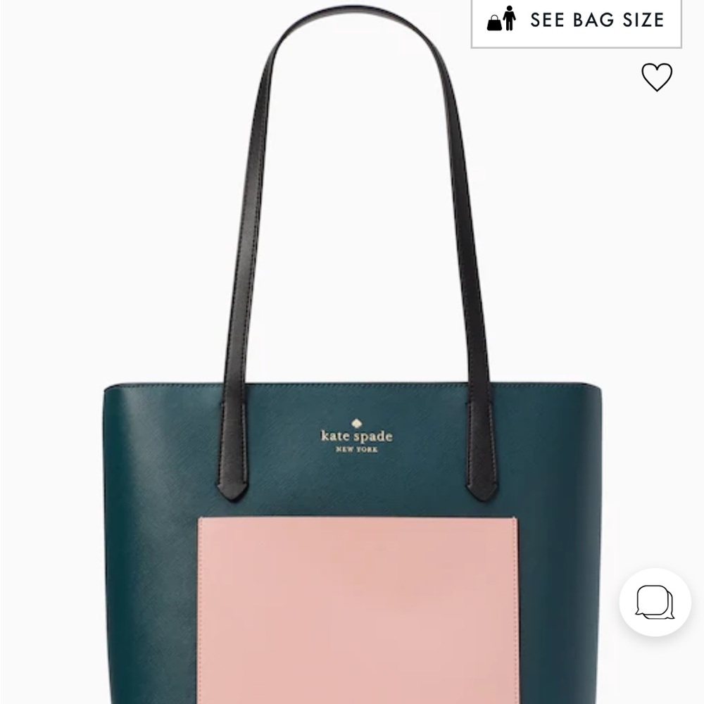 Kate Spade Daily Tote in Peacock Sapphire